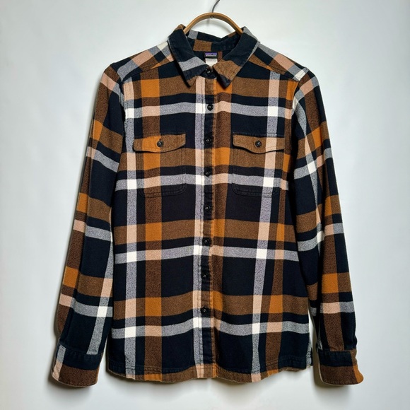 Pᴀᴛᴀɢᴏɴɪᴀ Oʀɢᴀɴɪᴄ Cᴏᴛᴛᴏɴ Fᴊᴏʀᴅ Fʟᴀɴɴᴇʟ Sʜɪʀᴛ - Picture 2 of 13